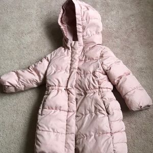 EUC Gap size 4 girls puffer coat